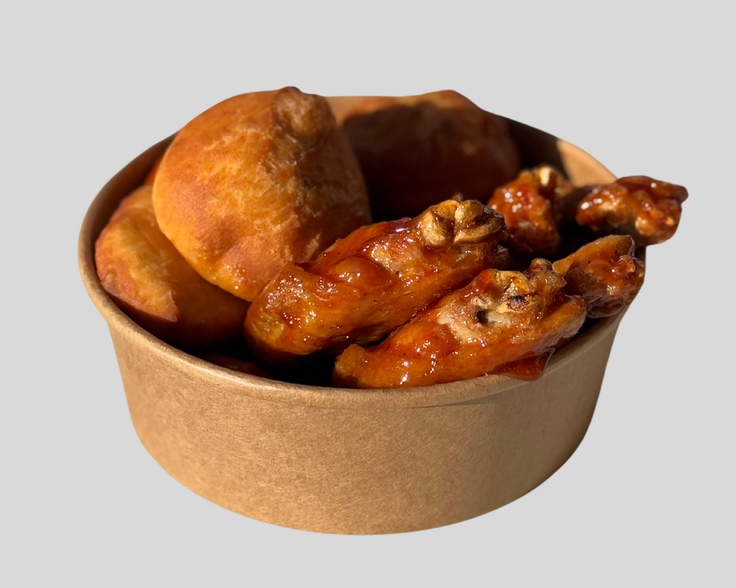 Honey BBQ Wings avec Mini Bokit